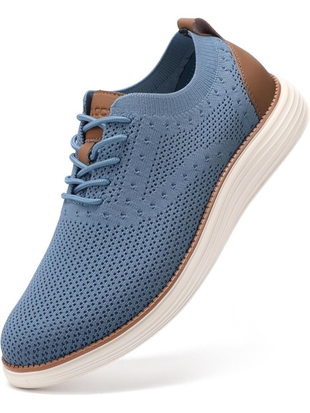 VILOCY Men's Blue Ethylene Vinyl Acetate Casual Breathable Comfortable Sneakers
